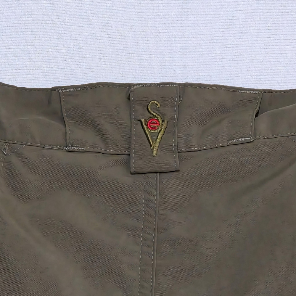 Travel Utility SCOTTeVEST TEC Gorp Pants Men’s 38x30 Khaki Nylon Hiking Pockets - Picture 4 of 12
